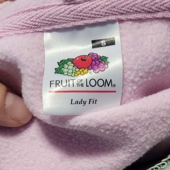 Rocky the Zombie Pink Zip Front Hoodie Skulls Cute - Picture 5 of 9